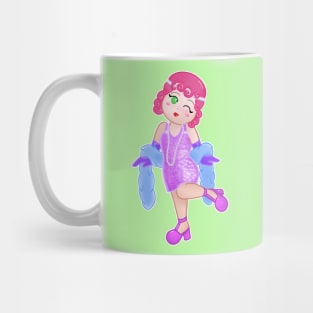 Kawaii Flapper Girl Mug